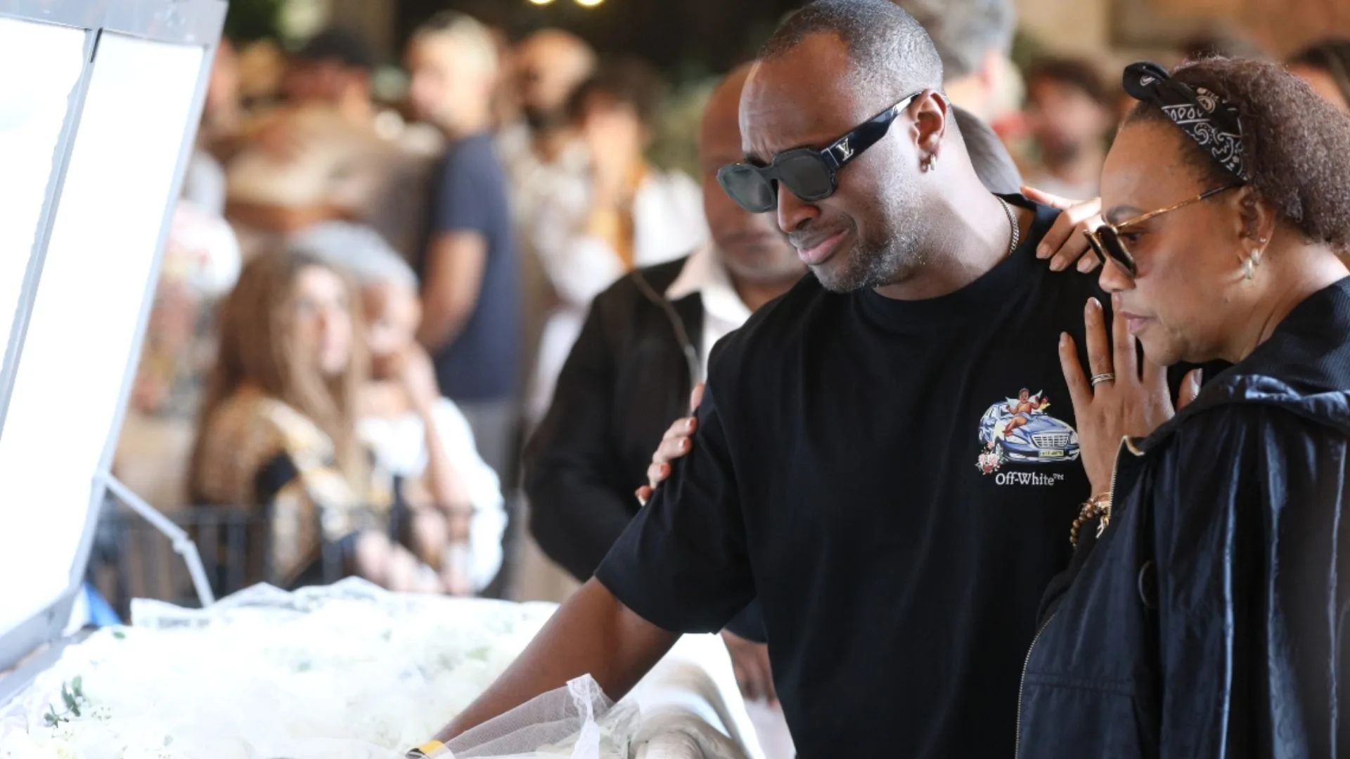 Thiaguinho, amigo íntimo de Preta Gil, desabafa em velório