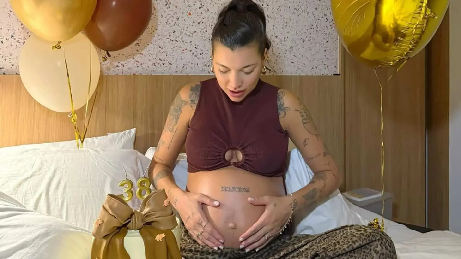 Gabi Prado dá à luz seu primeiro filho, José Bento, e compartilha vídeo do parto nas redes