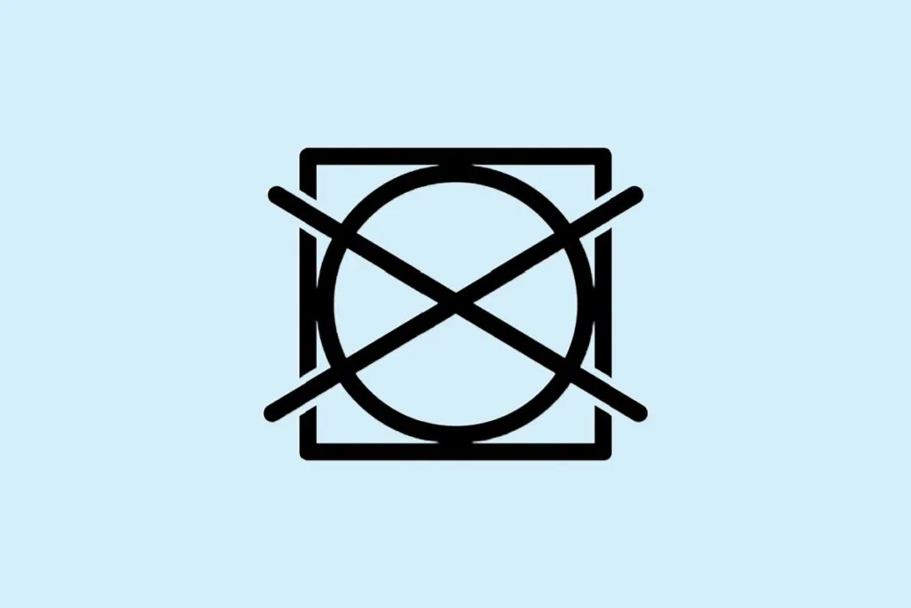 Veja os significados dos símbolos na etiqueta da roupa