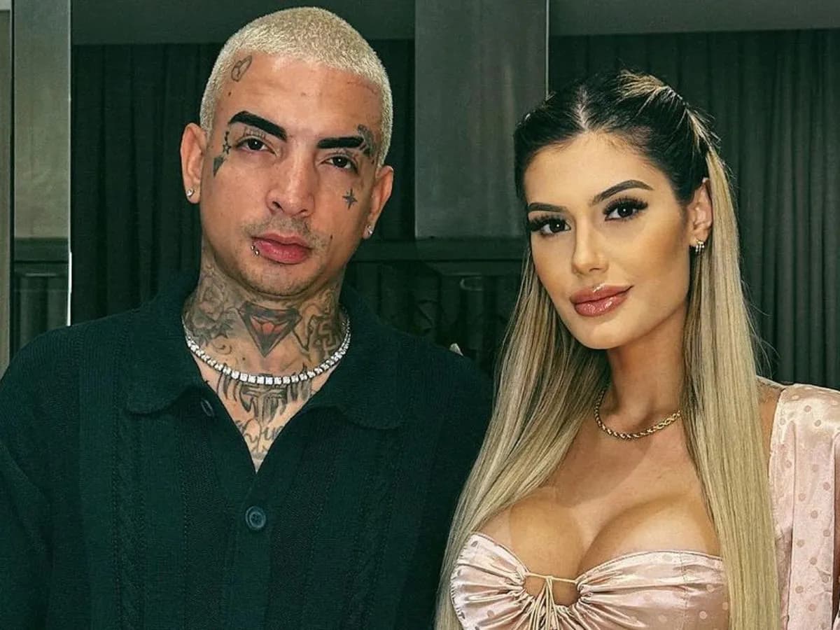 Fernanda Stroschein exibe ultrassom em 8K da filha com MC Guimê