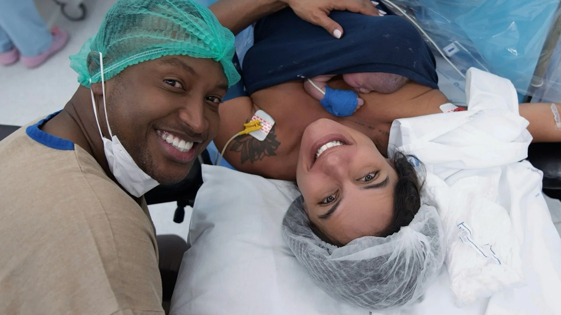 Nasce primeiro filho de Carol Peixinho e Thiaguinho