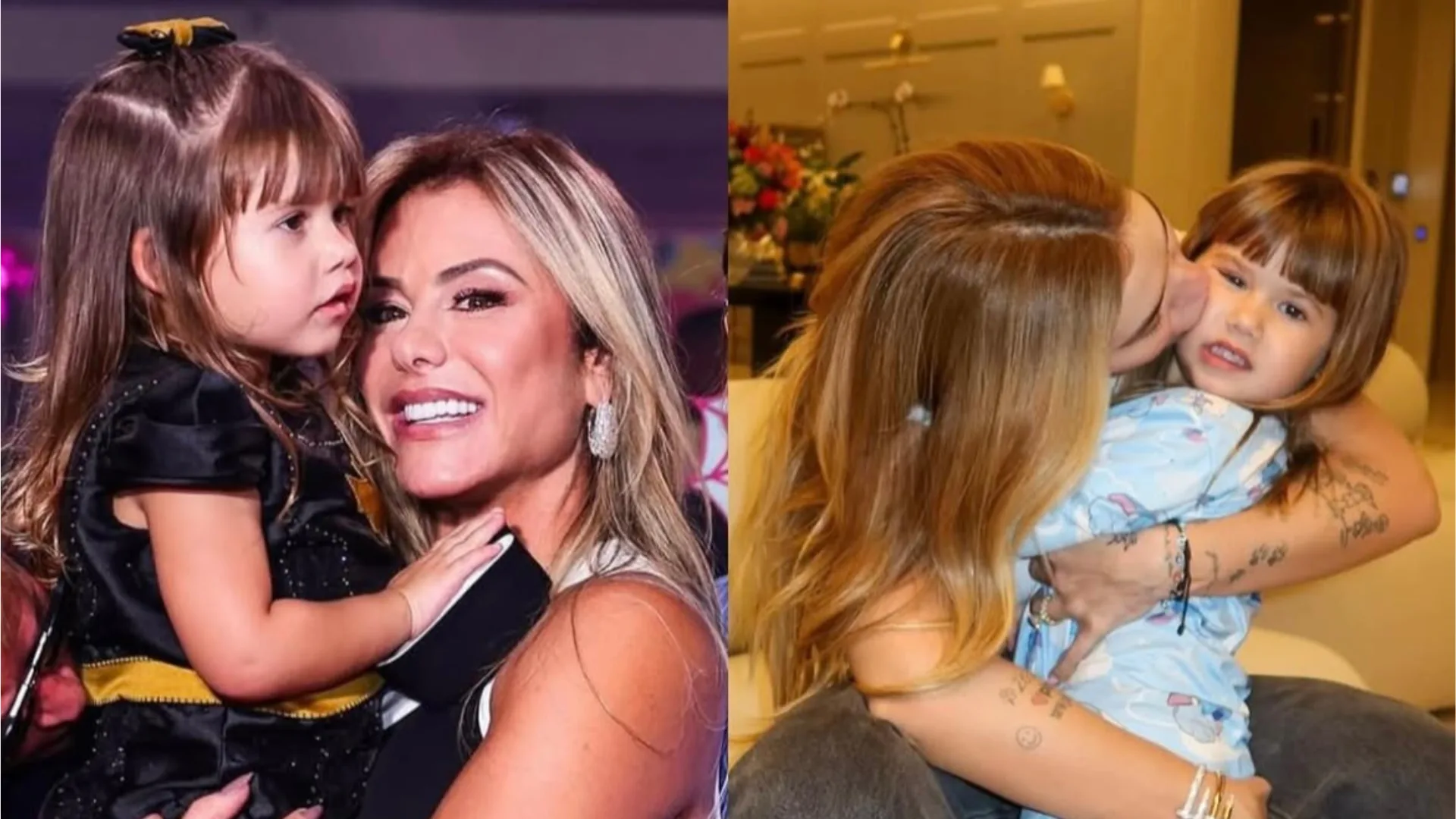 Maria Alice, filha de Virgínia e Zé Felipe, é internada em hospital de São Paulo