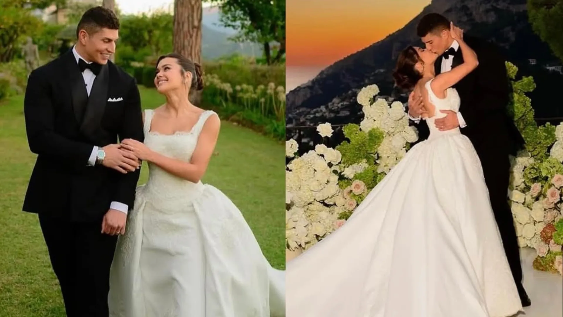 Franciny Ehlke e Tony Maleh se casam em cerimônia romântica na Itália