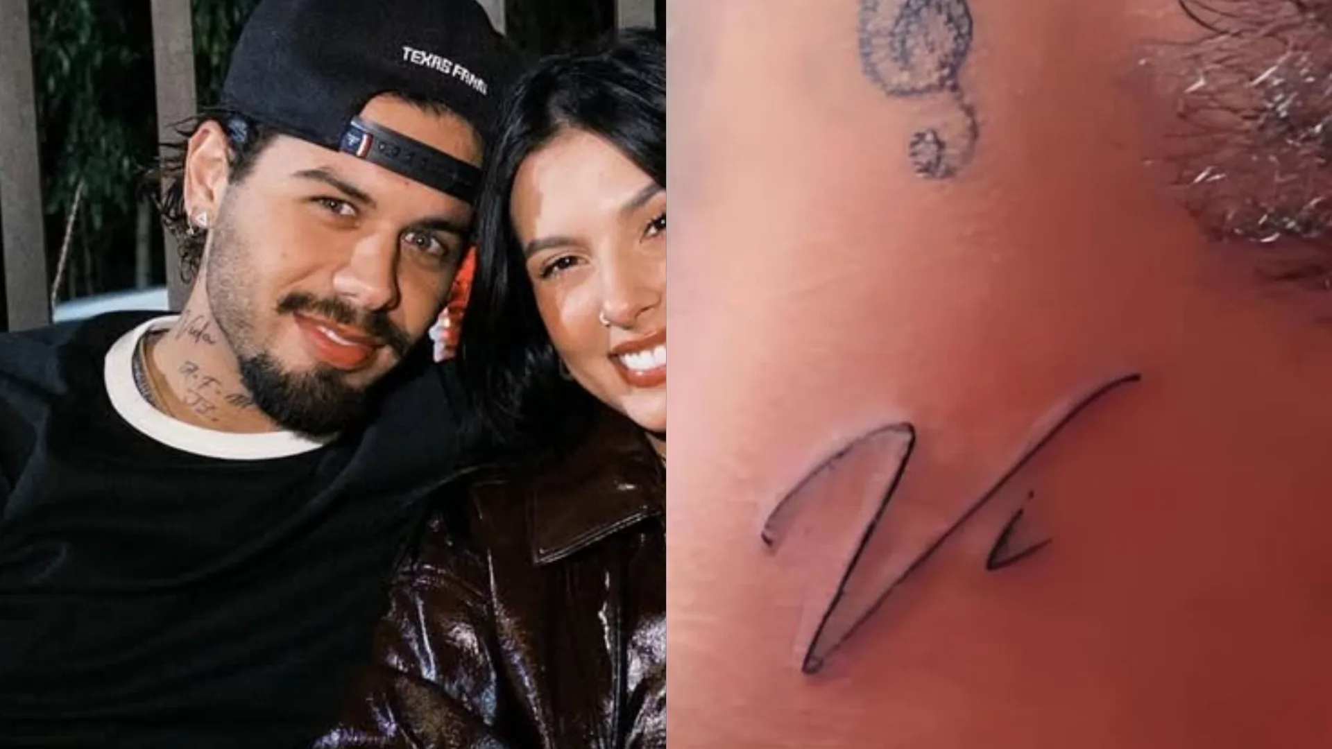 Zé Felipe muda tatuagem feita em homenagem a Virgínia e surpreende fãs