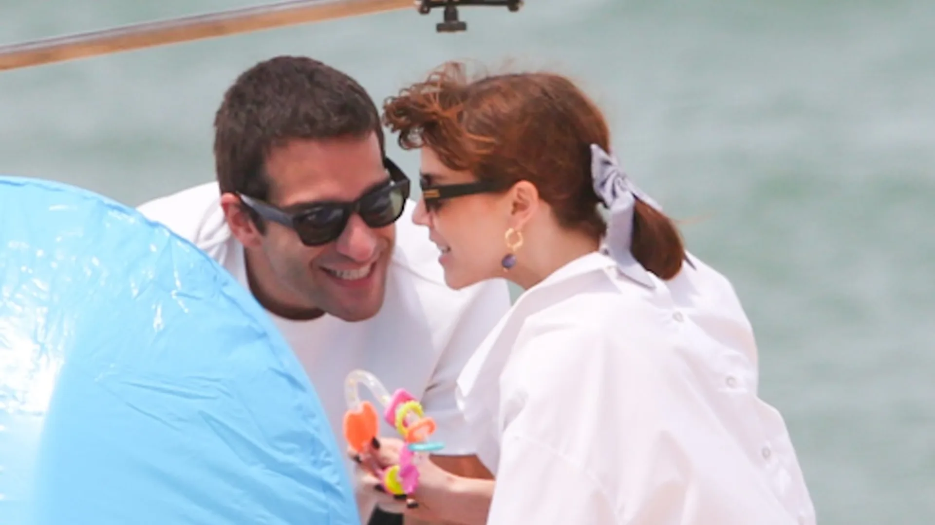 Alice e Carrão gravam cenas finais da novela Vale Tudo