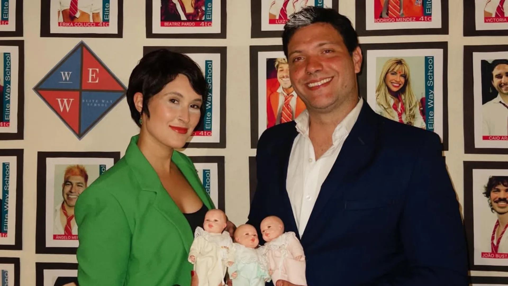 Filha de Fátima e Bonner homenageia os pais com fantasia