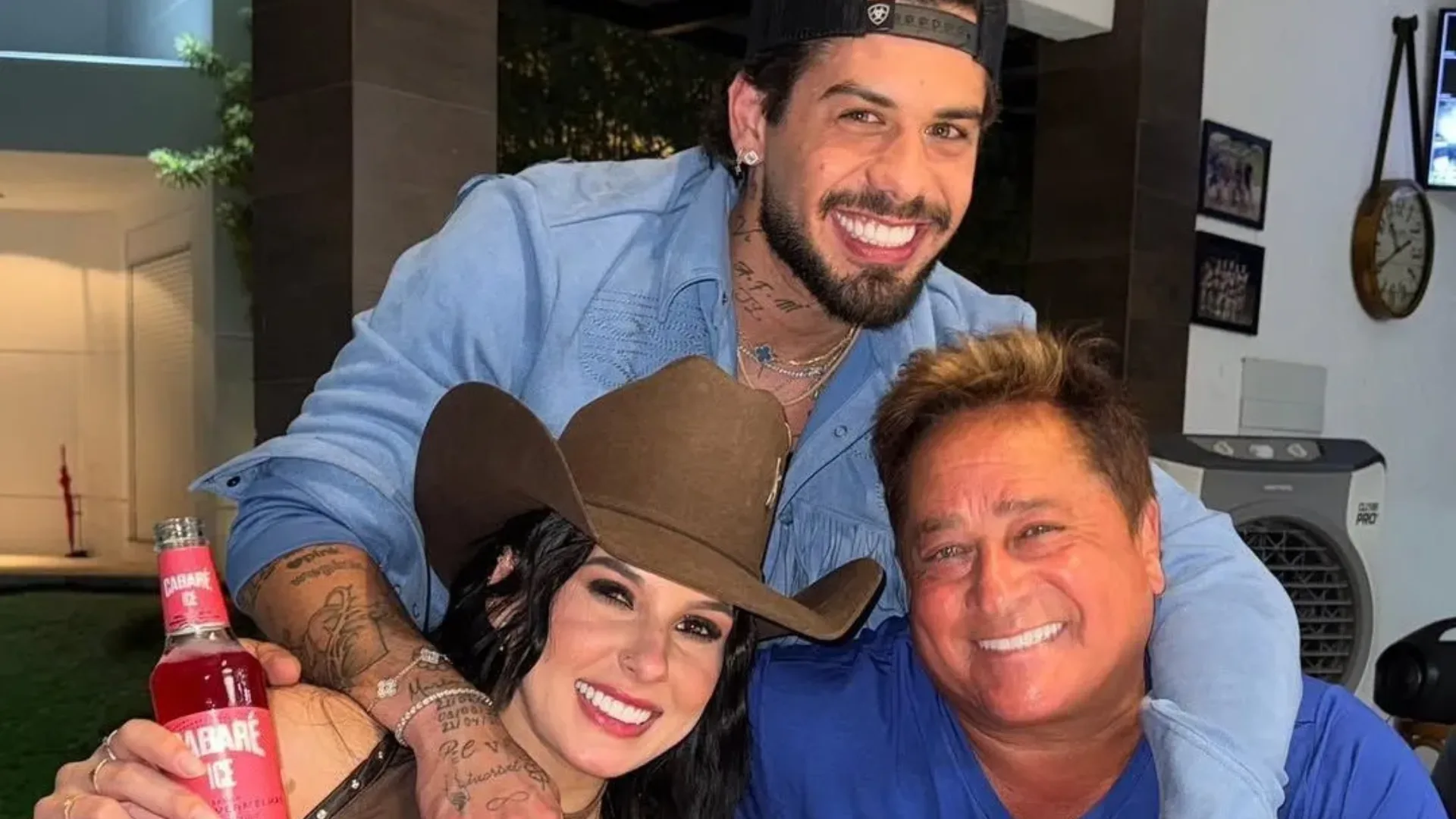 Leonardo fala pela primeira vez sobre Zé Felipe e Ana Castela