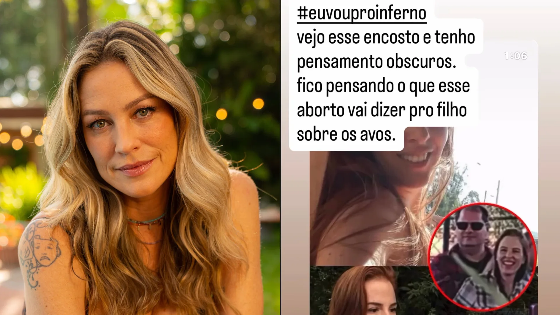 Luana Piovani detona Suzane von Richthofen em novos stories