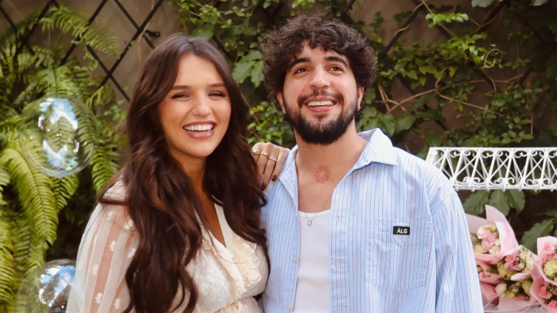 Rafa Kalimann e Nattan celebram chá de bebê de Zuza