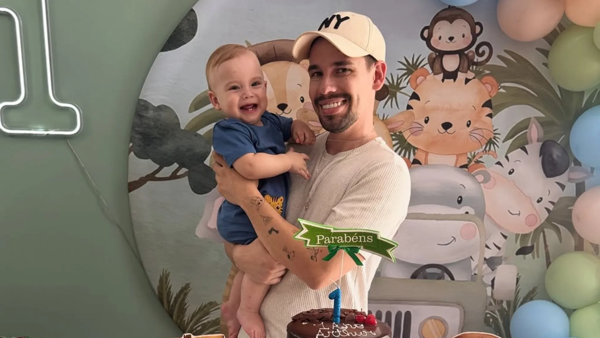 Marido de Isabel Veloso rebate críticas após festa do filho