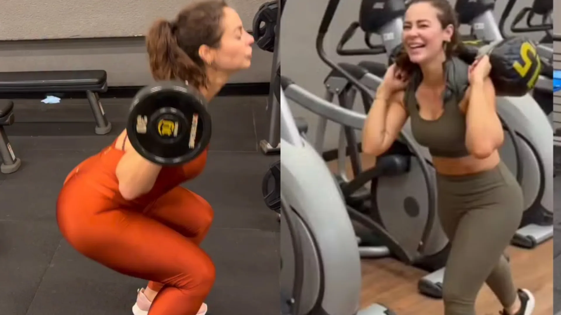 Paolla Oliveira começa o ano focada nos treinos e impressiona fãs