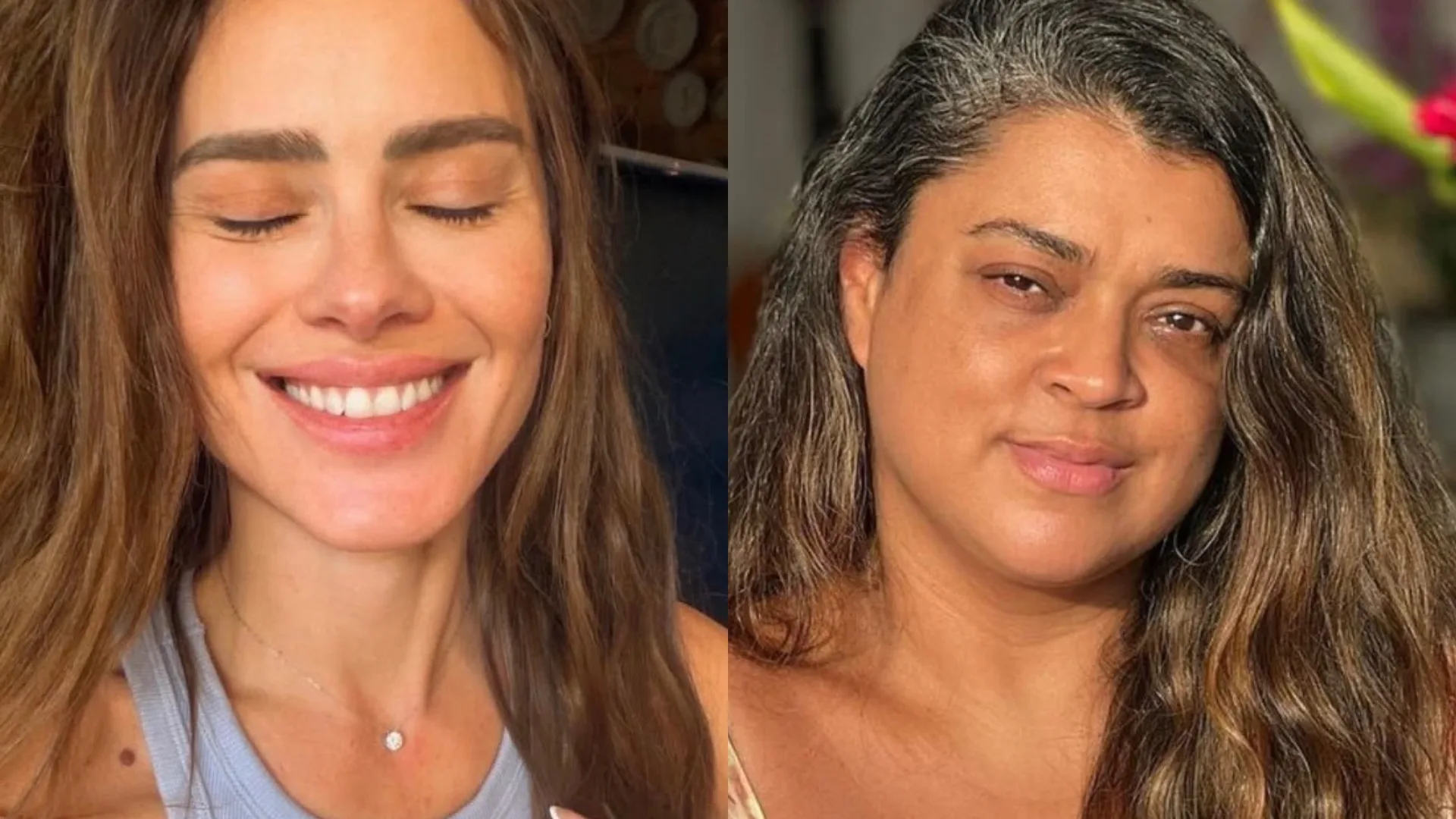 Carolina Dieckmann usa colar feito com diamante das cinzas de Preta Gil e emociona fãs