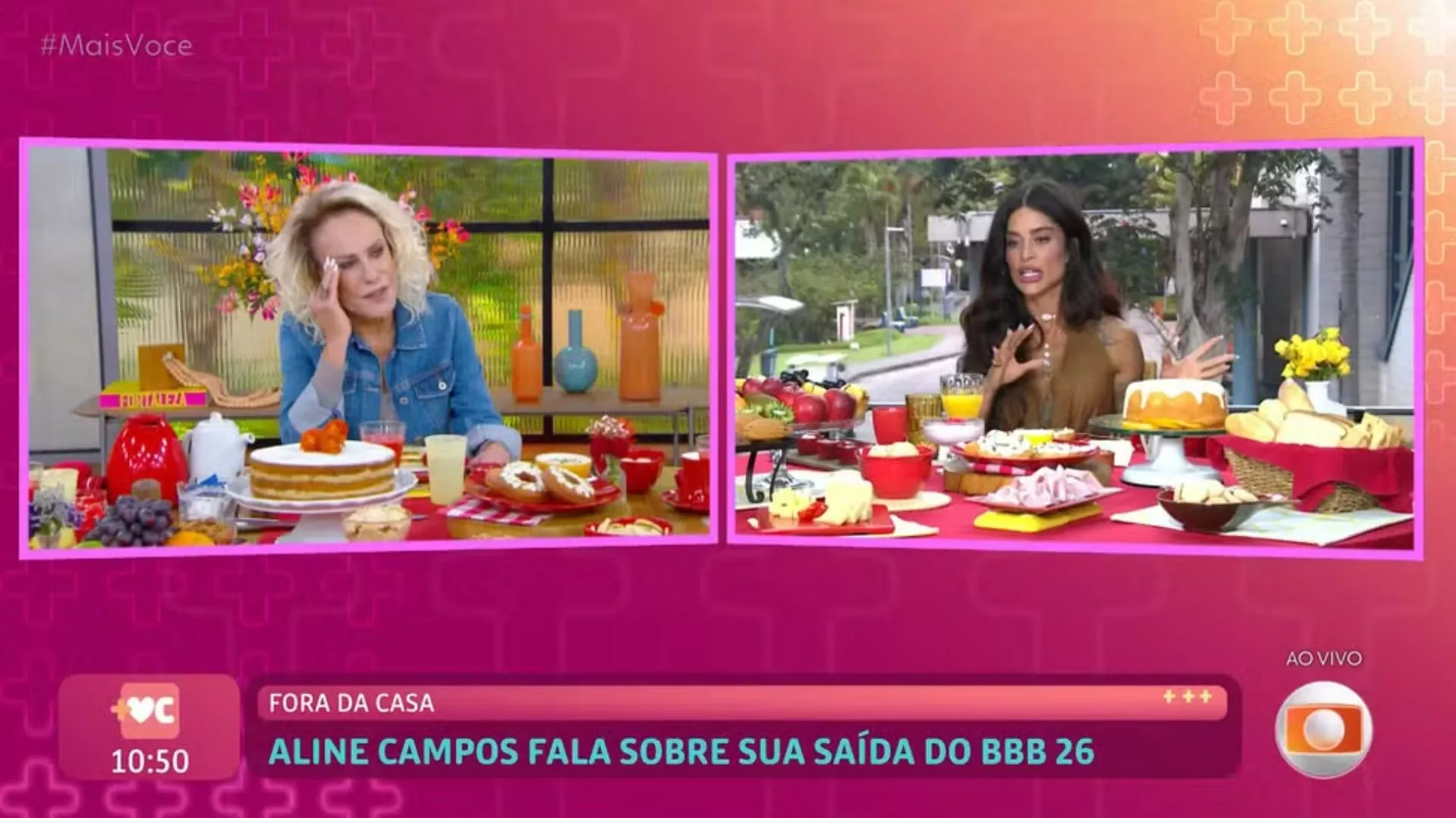 BBB 26: Ana Maria Braga questiona Aline: “10 anos não é muito ano?”