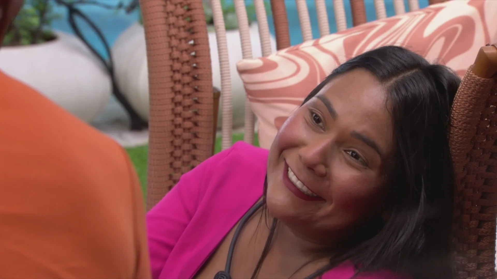 Chaiany se emociona após receber elogios de Babu e Ana Paula Renault