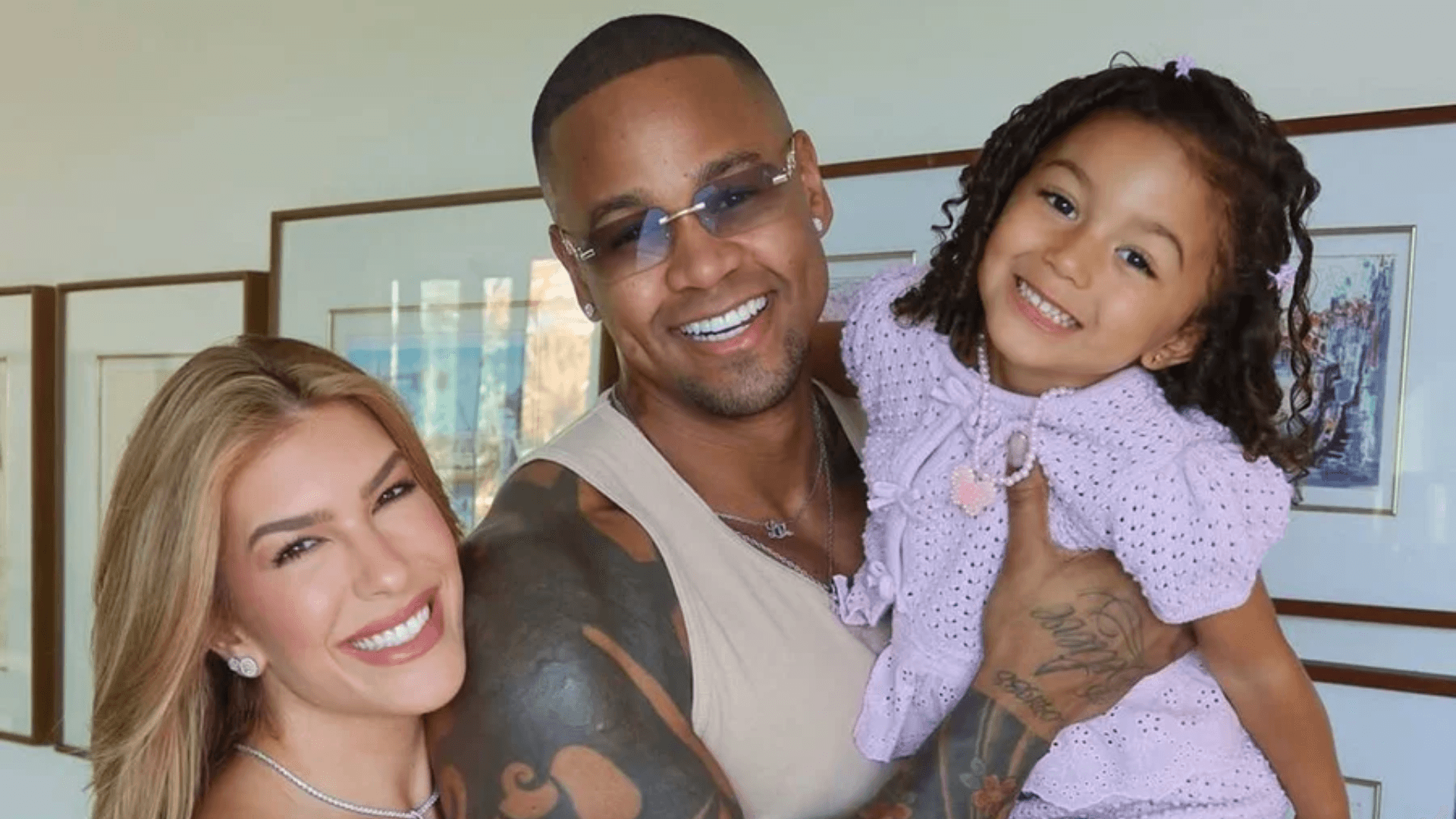 Lore Improta exibe reação da filha Liz ao ver ultrassom do irmão