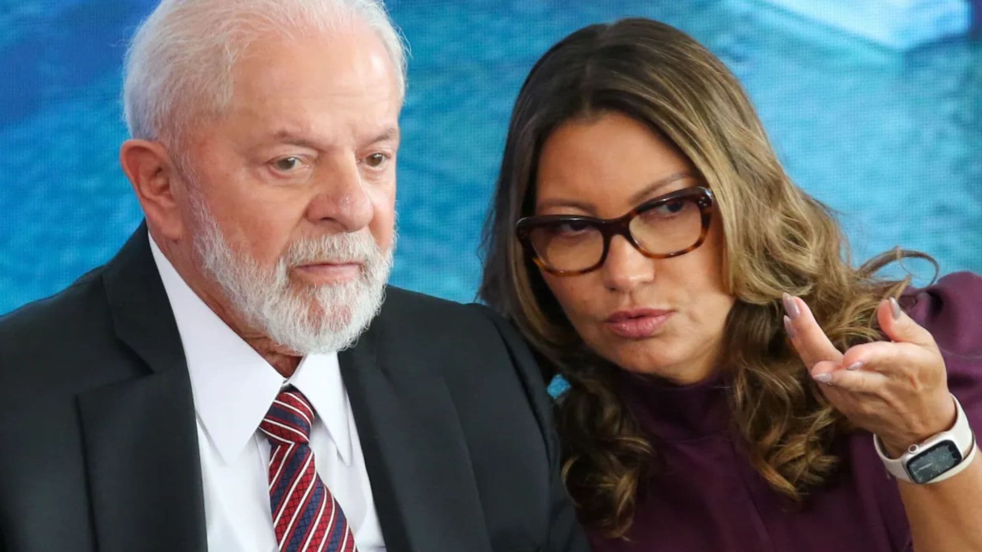 Dublador faz leitura labial de Janja dando bronca em Lula durante evento