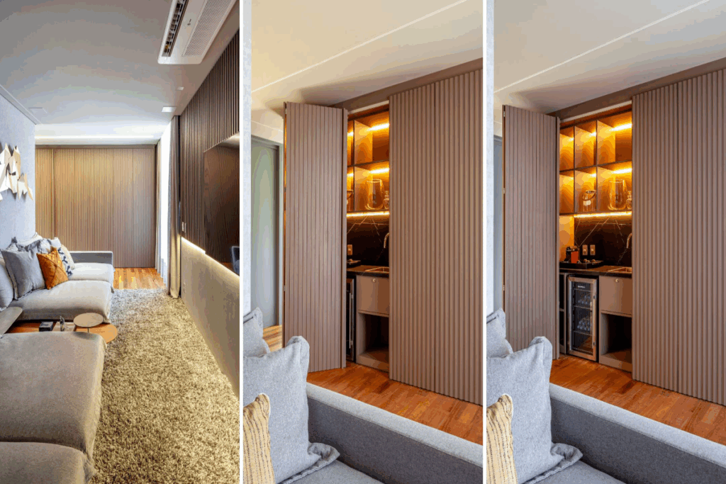 7 formas elegantes de inserir o bar nos projetos residenciais