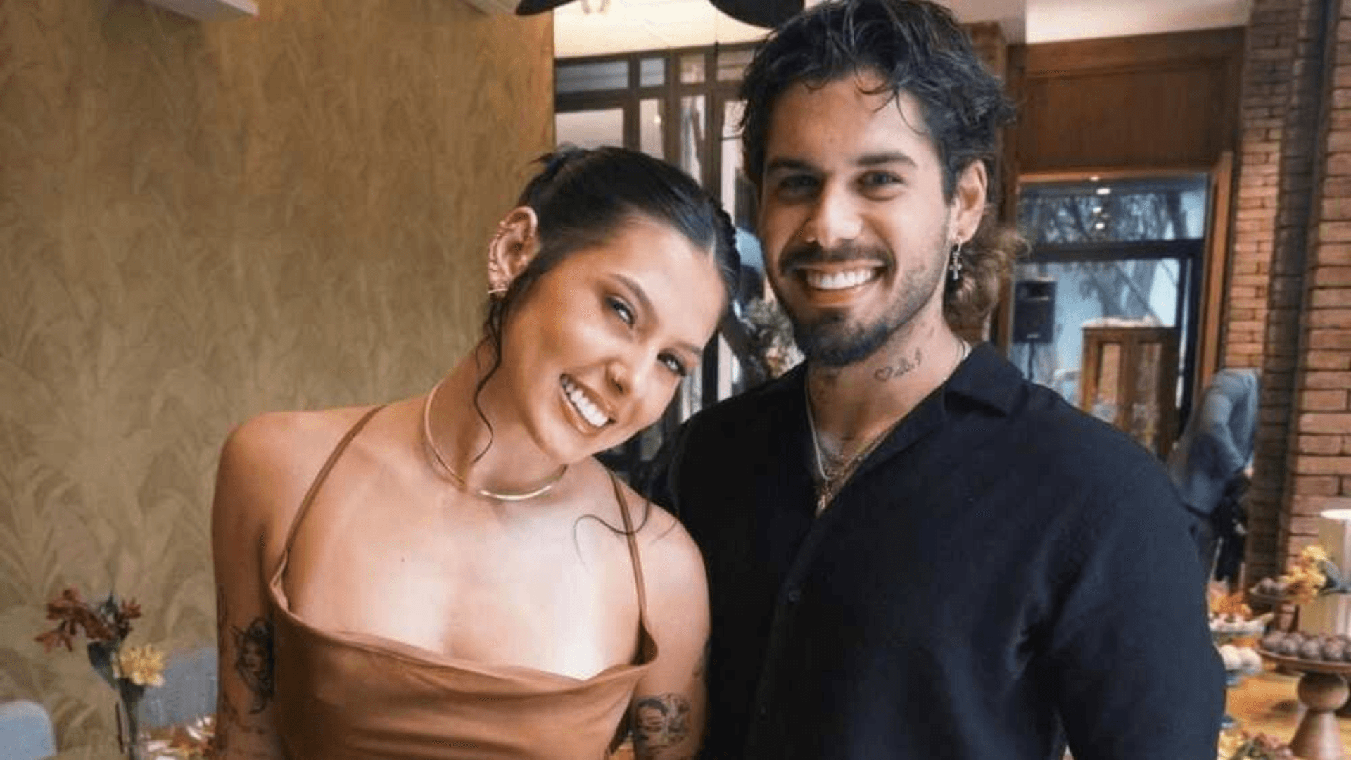 Ana Castela e Zé Felipe se reencontram durante almoço