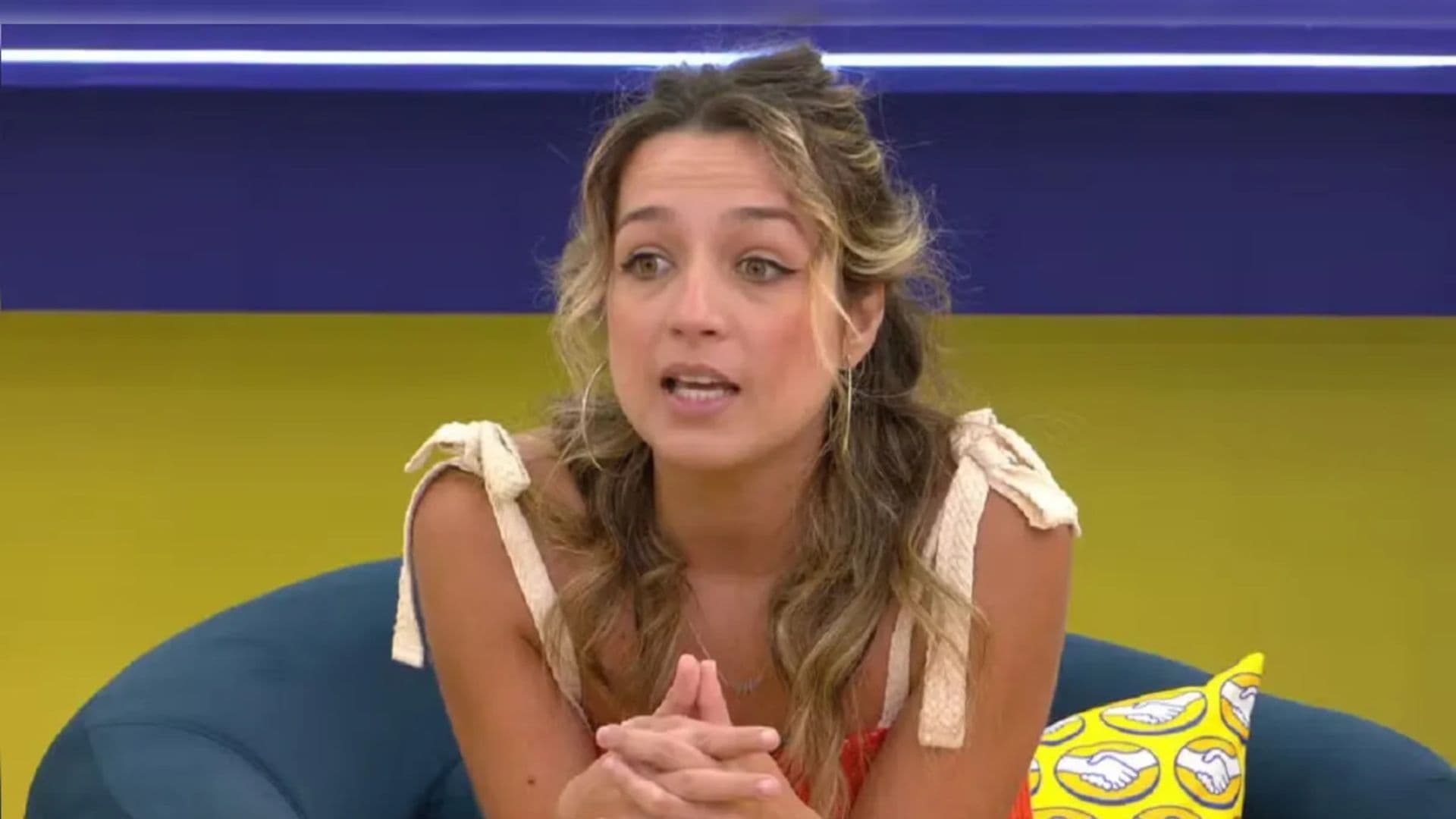 Samira reclama de suposto mau hálito de Juliano Floss e afirma: “Ele não escova os dentes”