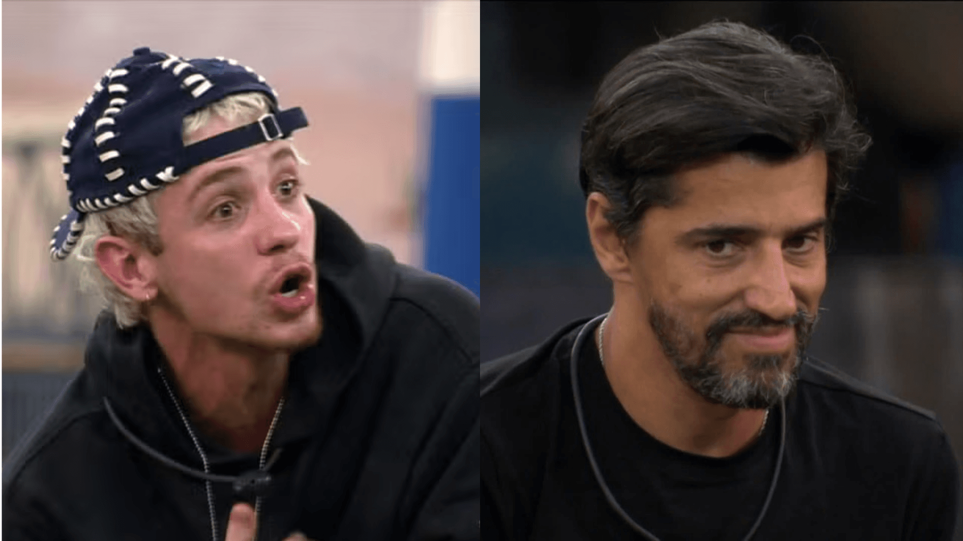 BBB 26: Juliano acusa Alberto Cowboy de se fazer de bom moço
