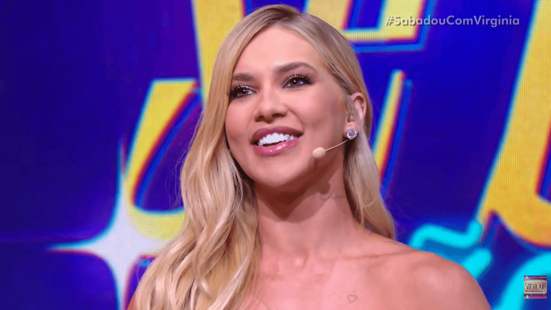 Após dois anos, Virginia se despede do SBT no palco do Sabadou