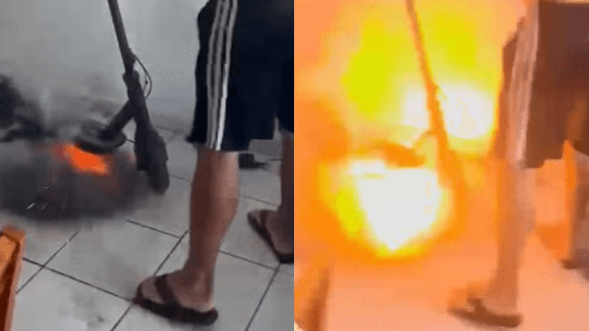 Patinete elétrico explode dentro de apartamento em Maceió e assusta moradores