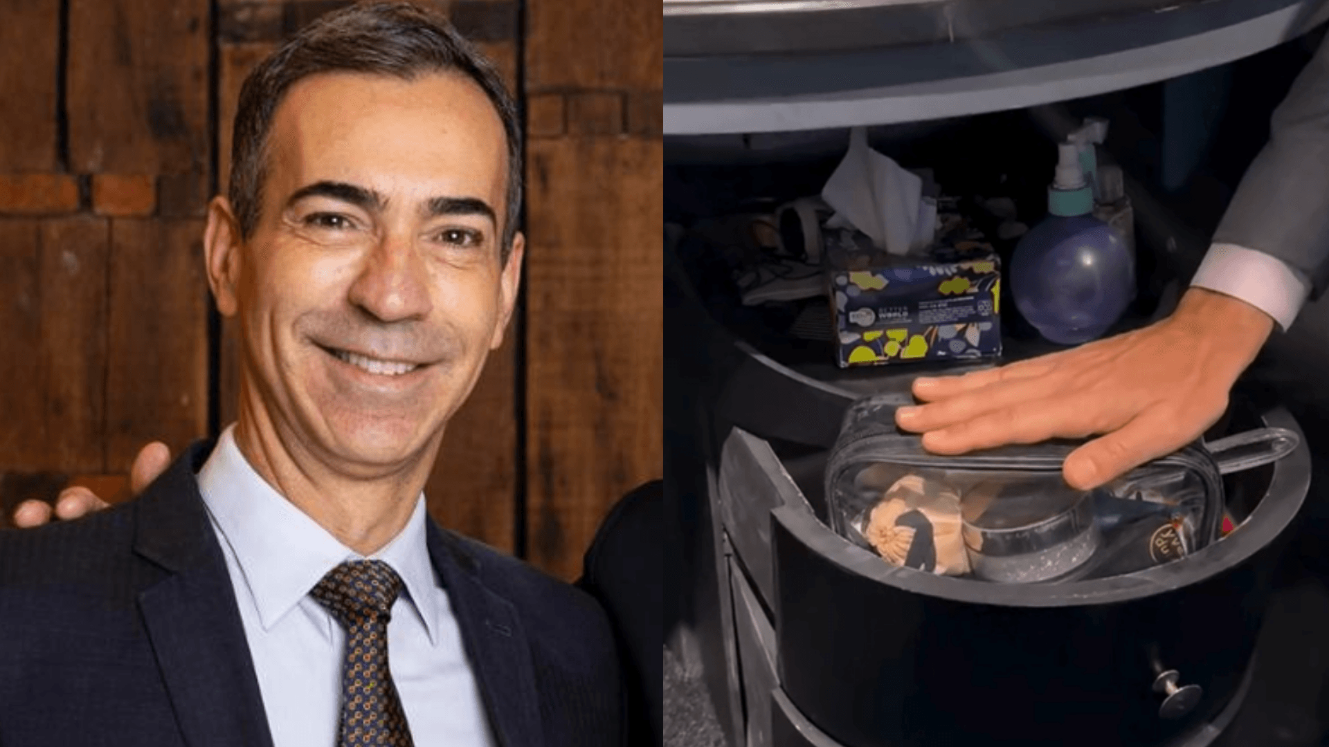 César Tralli revela segredos por trás da bancada do JN: “Vou matar essa curiosidade”