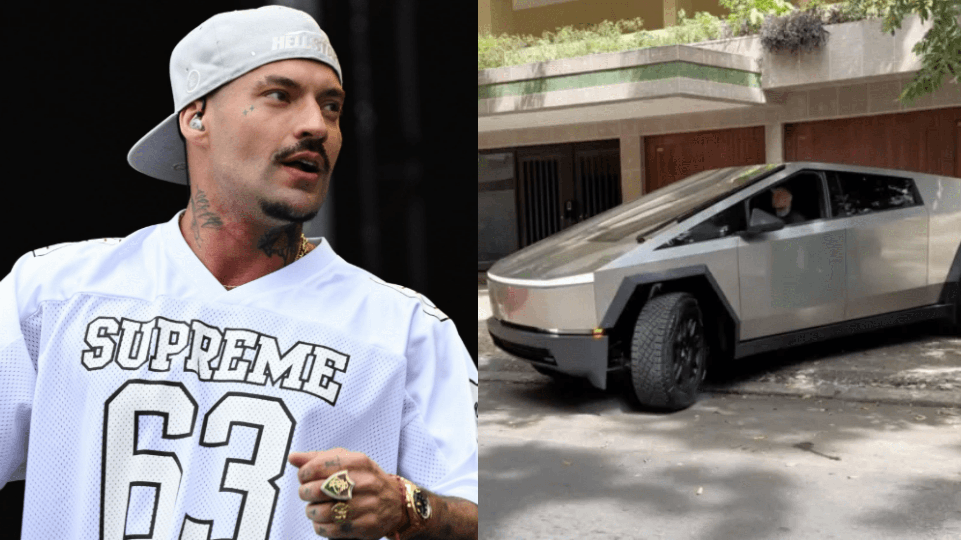 Filipe Ret distribui ovos de Páscoa no Rio a bordo de Cybertruck