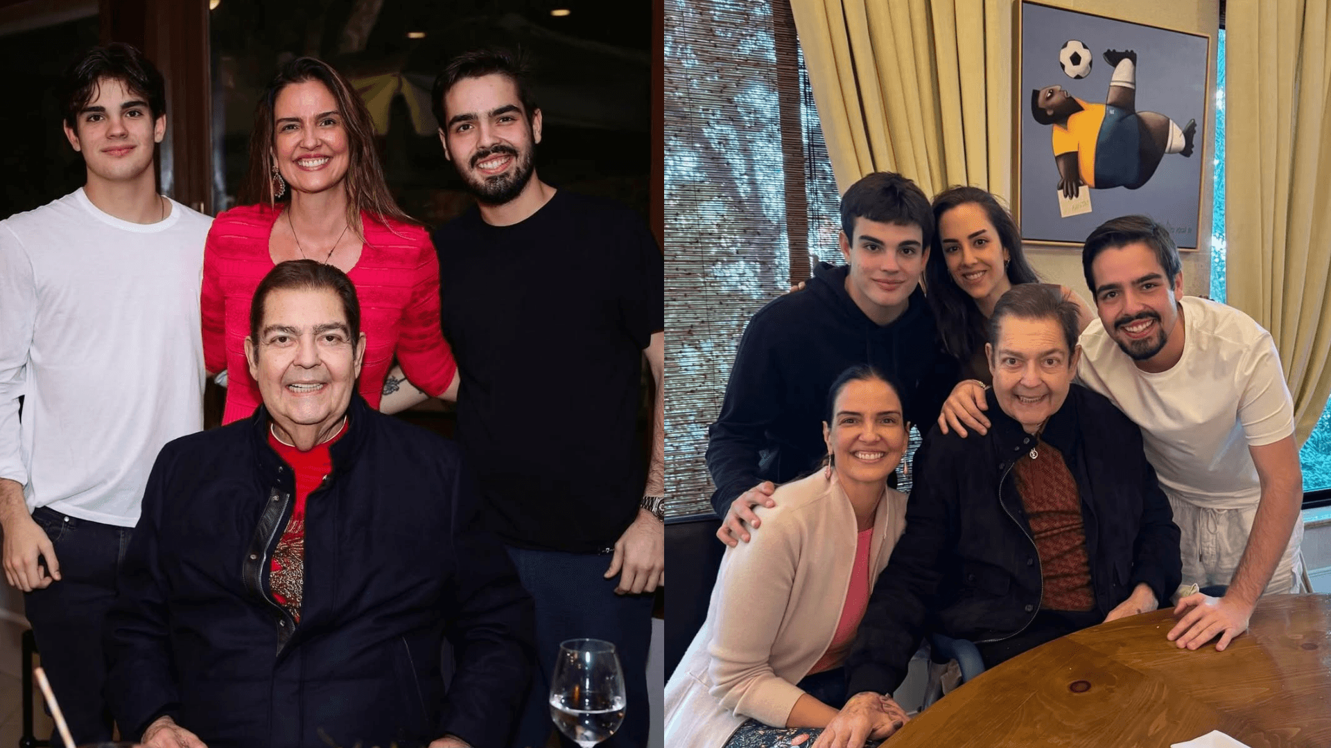 Faustão completa 76 anos e recebe homenagem da esposa: “A pessoa mais forte que eu conheço”