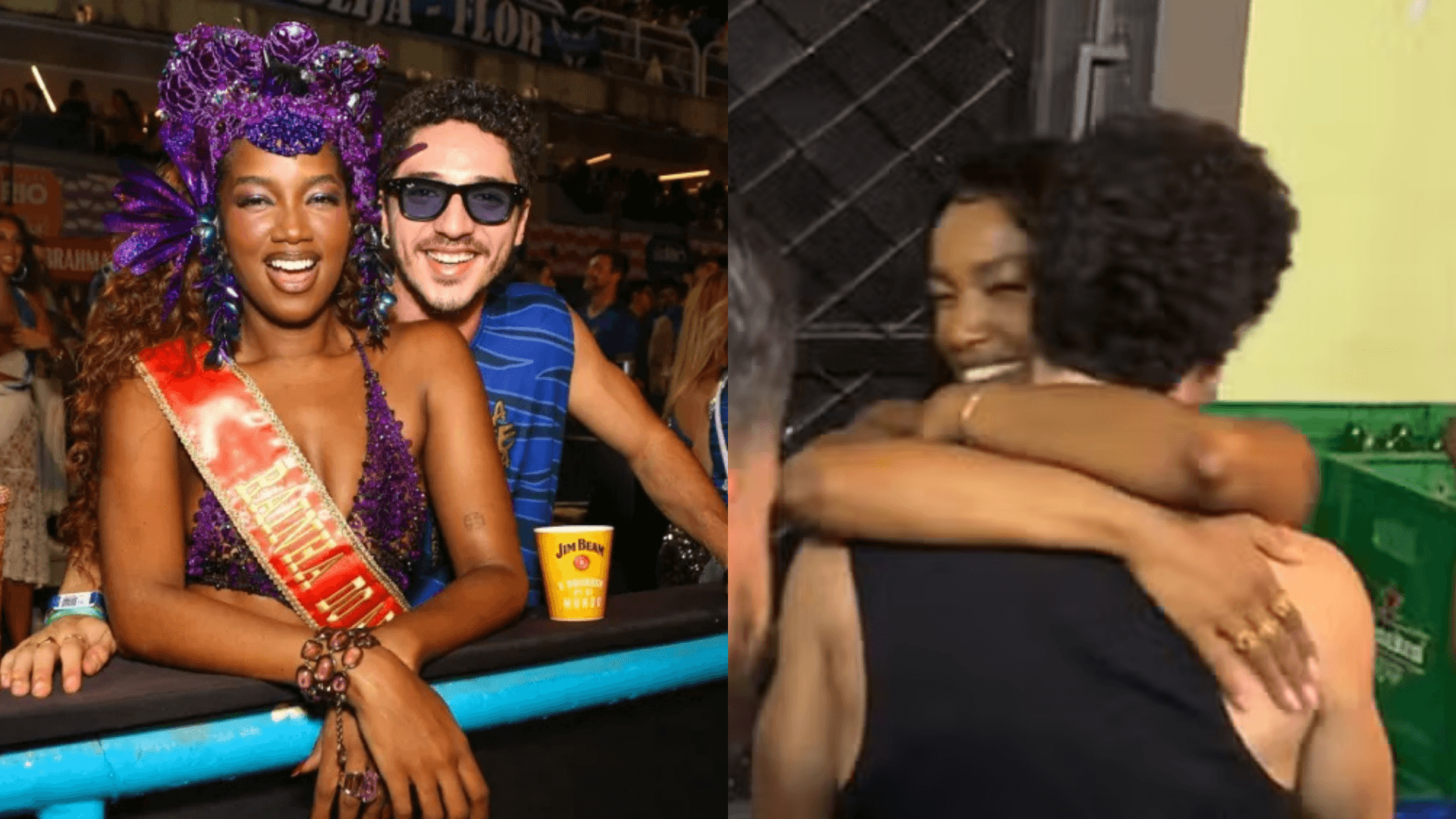 IZA e João Vitor Silva curtem samba juntos, e cantora rouba a cena ao dançar ao som de sua própria música