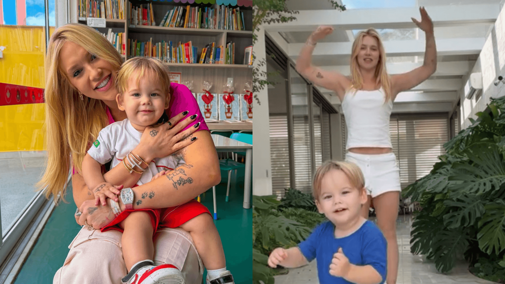 Virginia retorna ao Brasil após término com Vini Jr., aparece ao lado do filho e se declara: “Com o amor da minha vida”