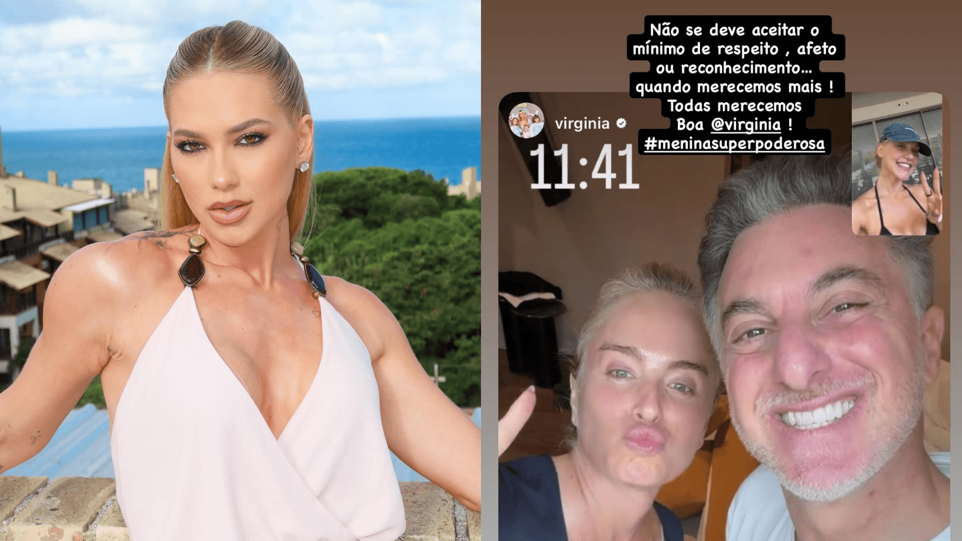Angélica apoia Virginia após término com Vini Jr.: “Não se deve aceitar o mínimo”