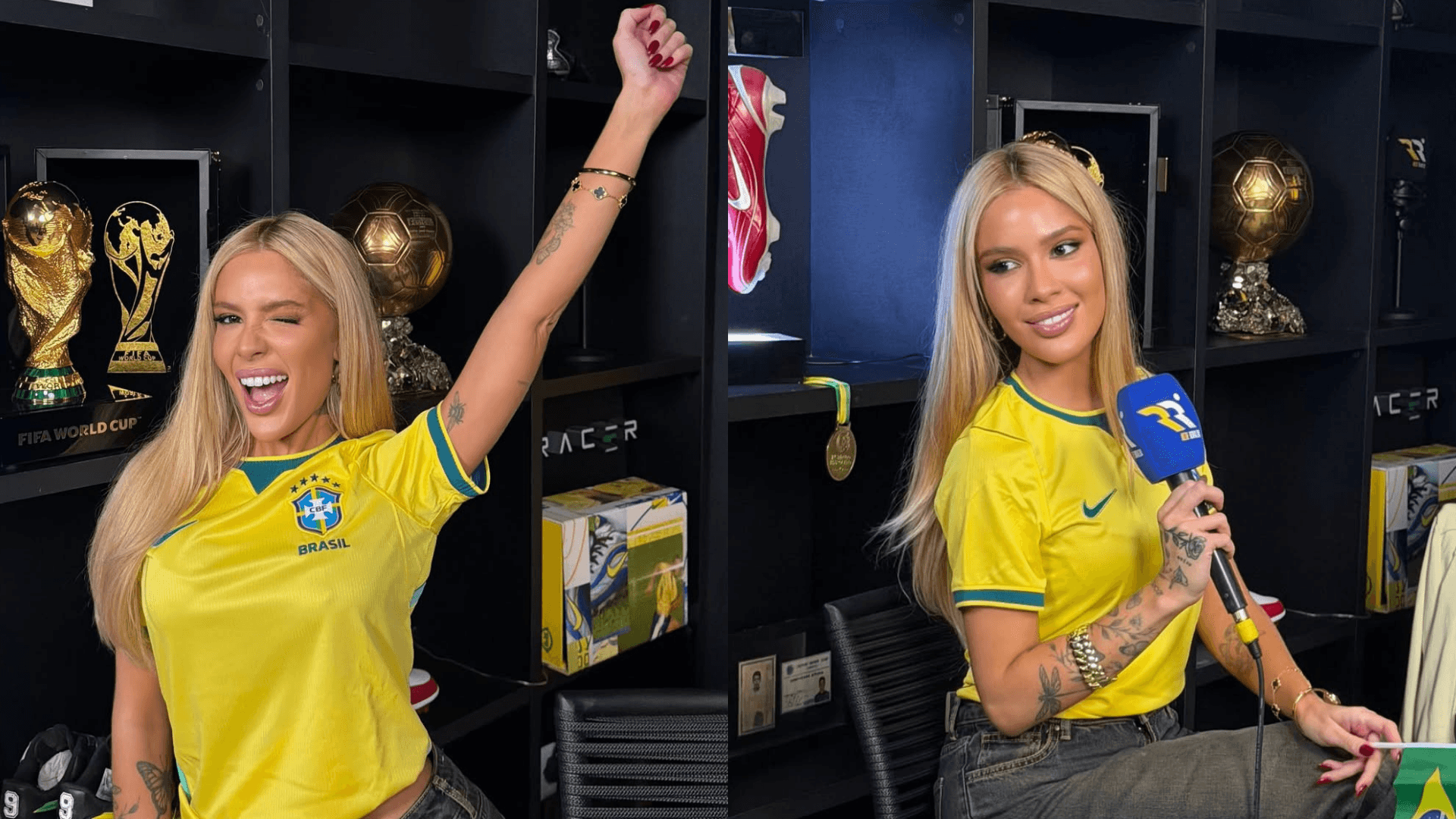Karoline Lima comemora novo desafio como repórter na Copa do Mundo: “Fazer a minha história”