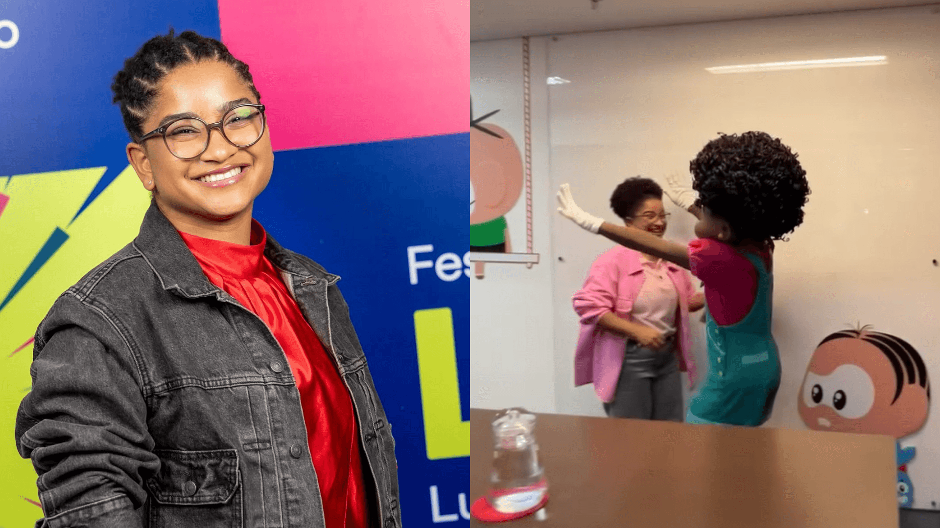Tia Milena conhece Milena, primeira protagonista negra da Turma da Mônica