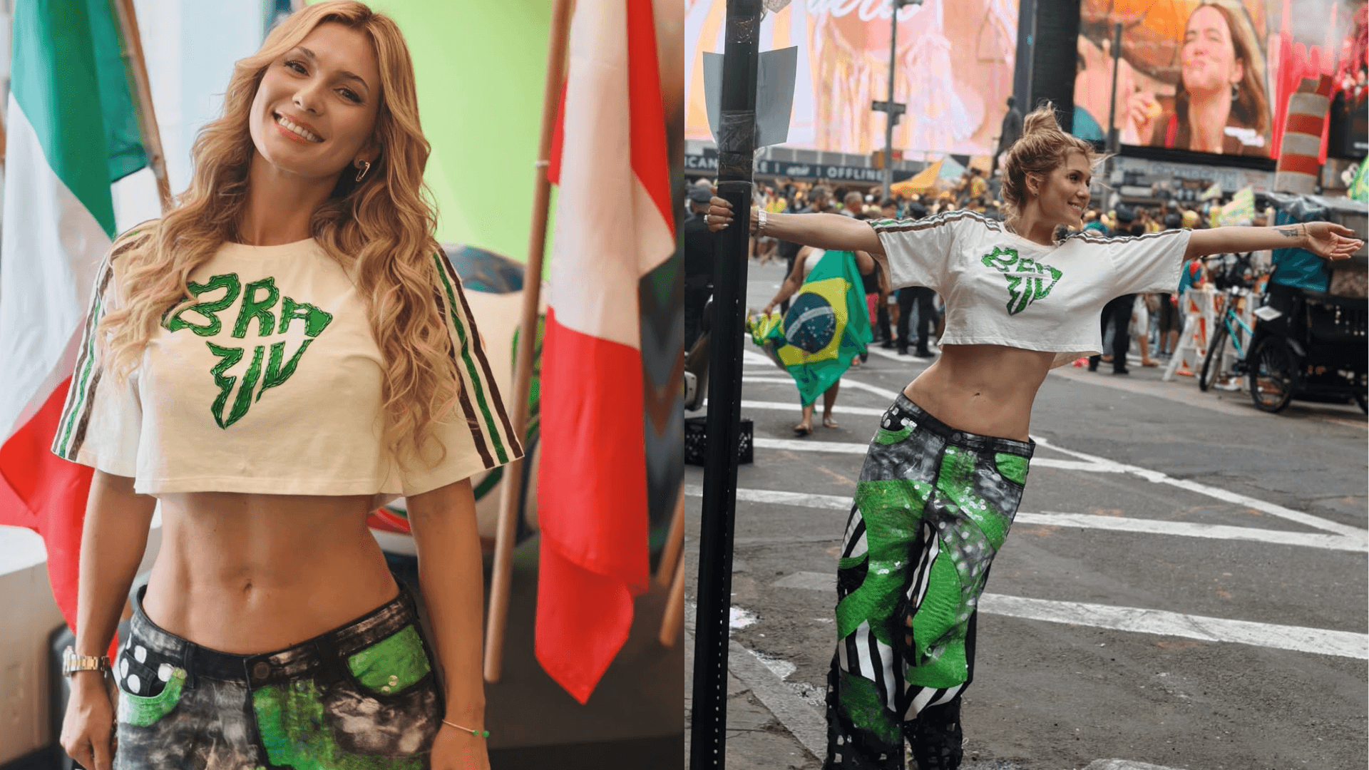 Em meio ao caos em Nova York, Lívia Andrade comemora oportunidade de participar da cobertura da Copa