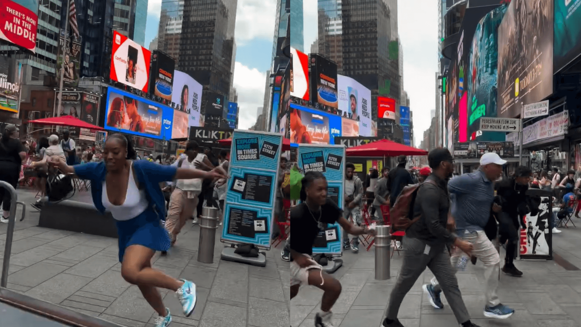 Disparos de tiros causam correria na Times Square, em Nova York, e polícia prende suspeito