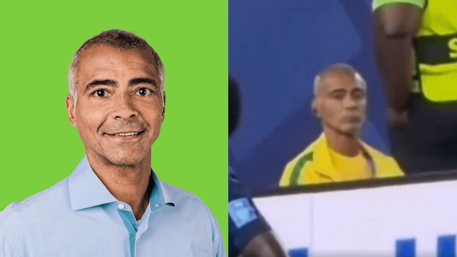 Romário comenta reação após gol de Vini Jr. durante jogo do Brasil contra o Haiti