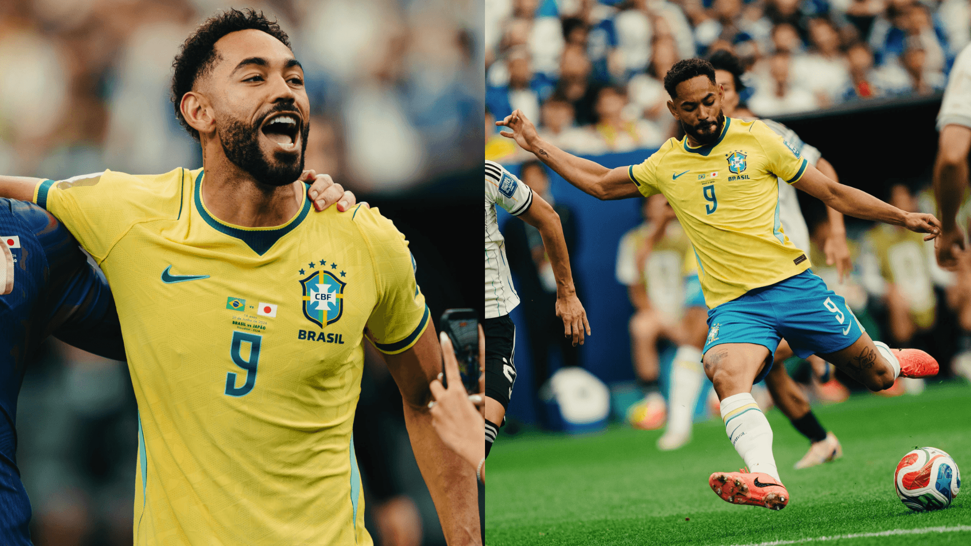 Matheus Cunha explica provocação aos japoneses após virada: “A gente tem cinco estrelas”