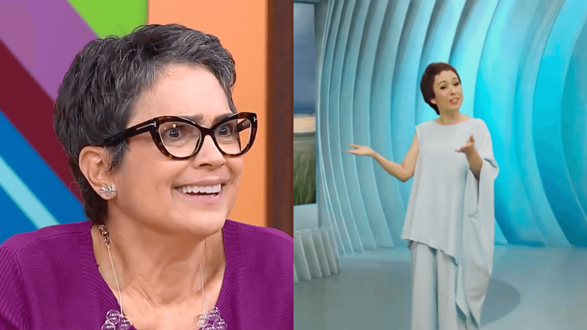 Sandra Annenberg revela sua reação à imitação de Tata Werneck