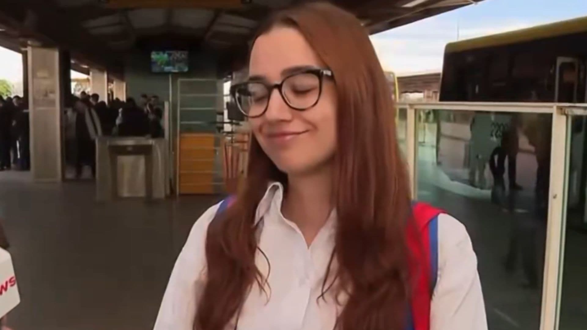 Durante entrevista ao vivo na Globo, mulher faz agradecimento inusitado e viraliza