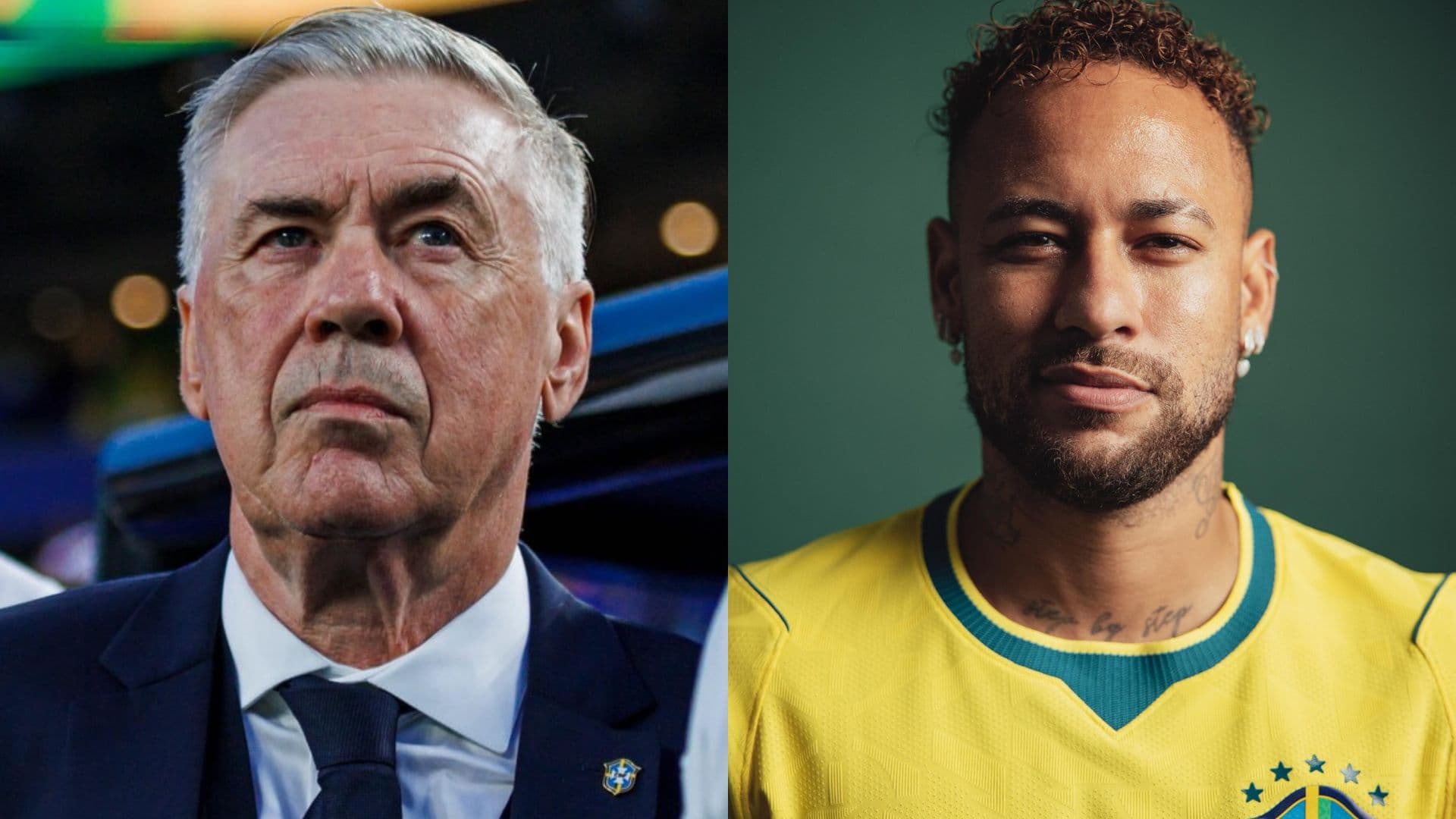 Carlo Ancelotti confirma retorno de Neymar à Seleção contra a Escócia na Copa