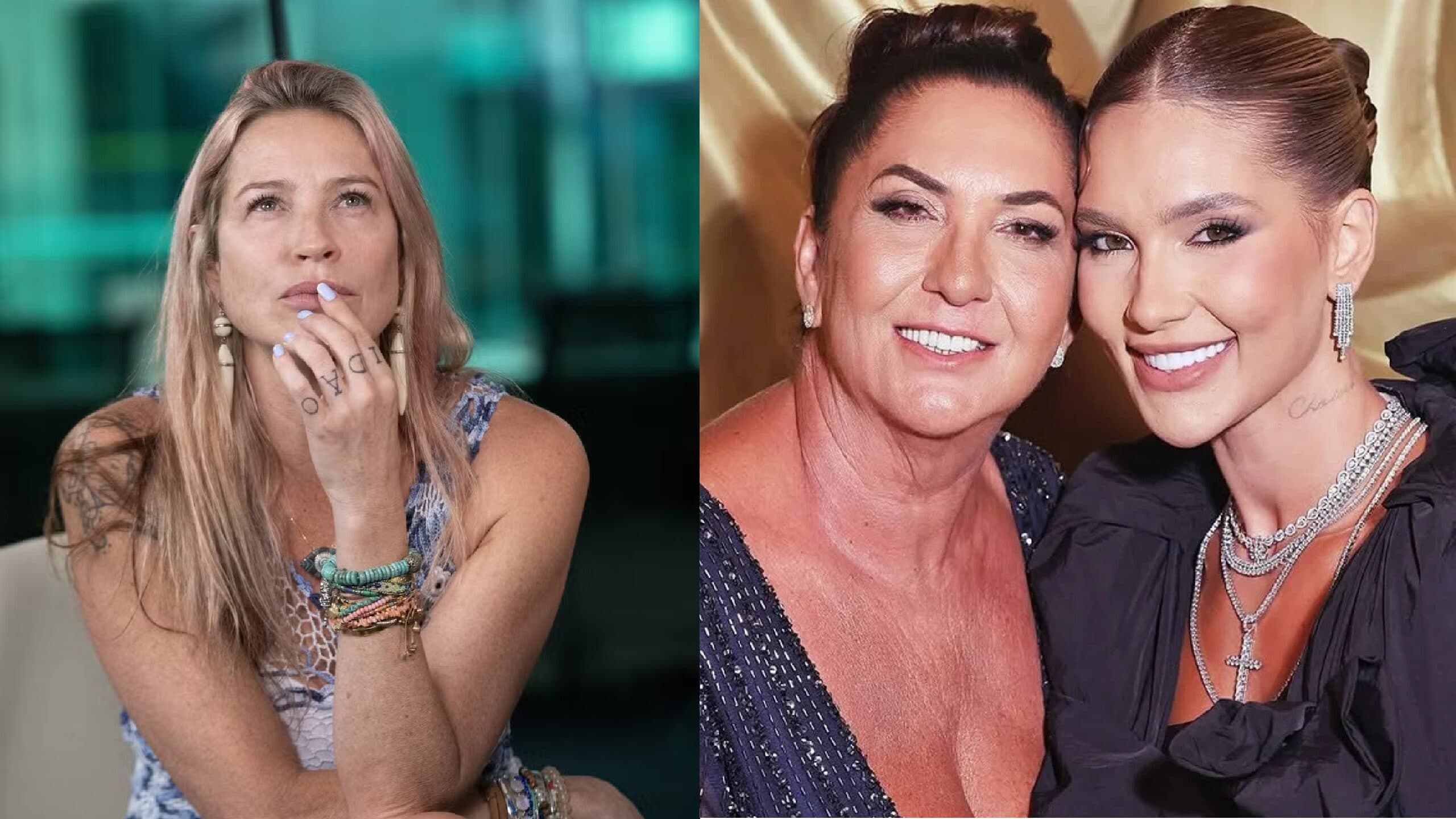 Mãe de Virginia reposta ataque de Luana Piovani e apaga depois: ‘Loira matadora’