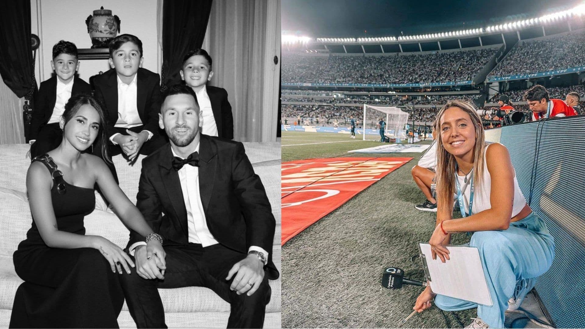Jornalista apontada como amante de Messi quebra silêncio e dispara: ‘A diferença é que sou mulher’