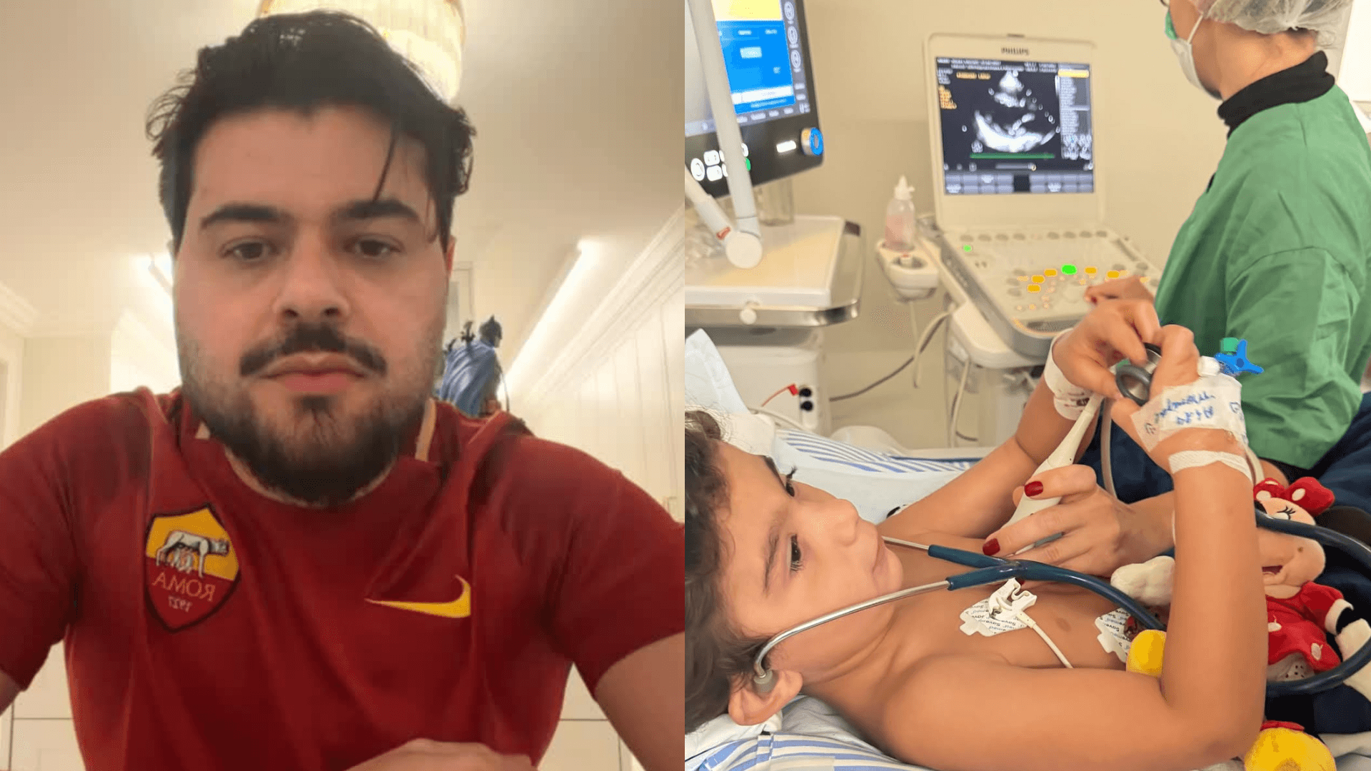 Filho de Cristiano, da dupla com Zé Neto, é picado por escorpião e recebe atendimento médico
