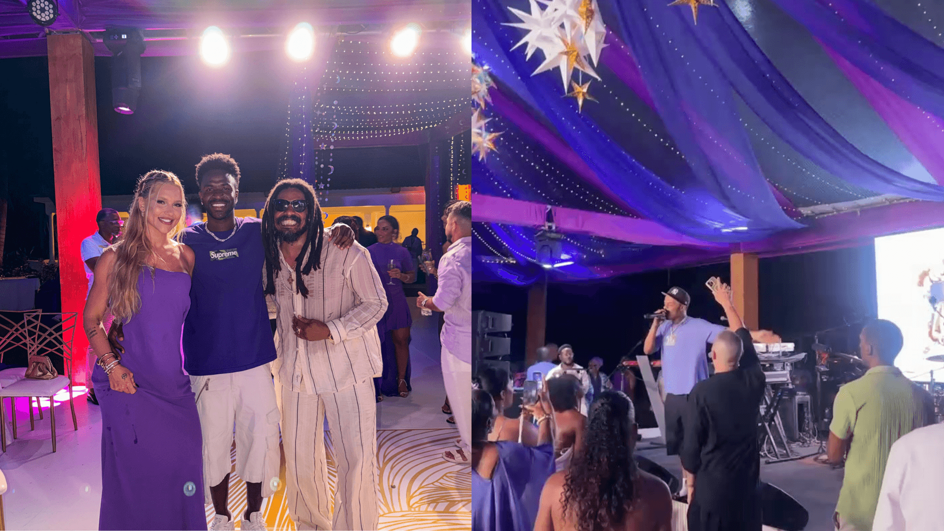 Ao lado de Vini Jr., Virginia Fonseca compartilha registros com filho e neto de Bob Marley durante viagem à Jamaica