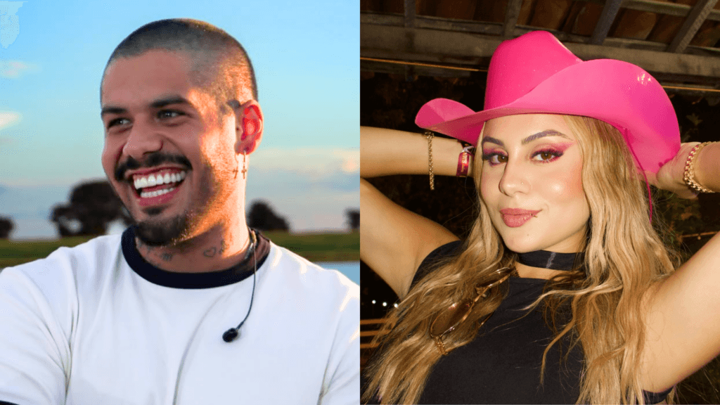 Zé Felipe é flagrado em clima de romance com Lara Jucá após show