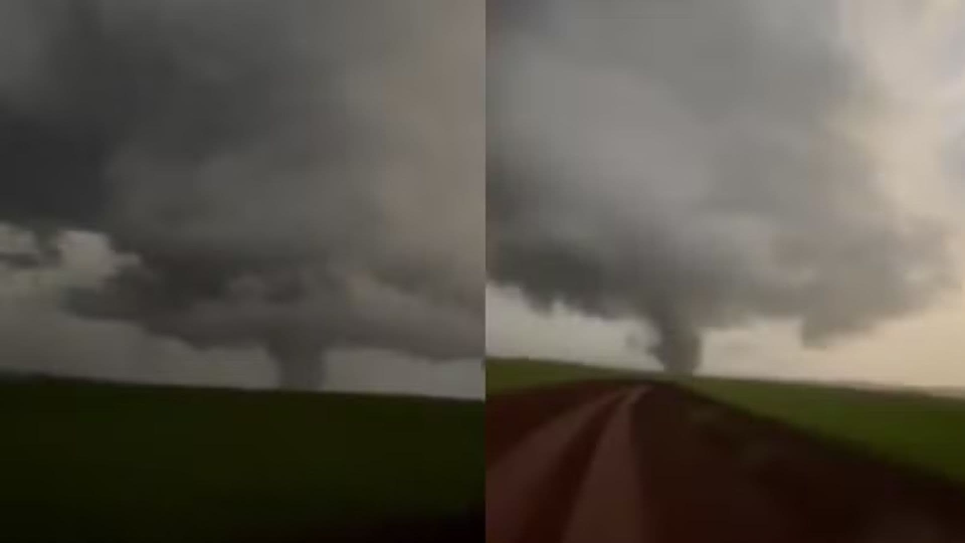 Tornado atinge o Rio Grande do Sul e momento chocante viraliza