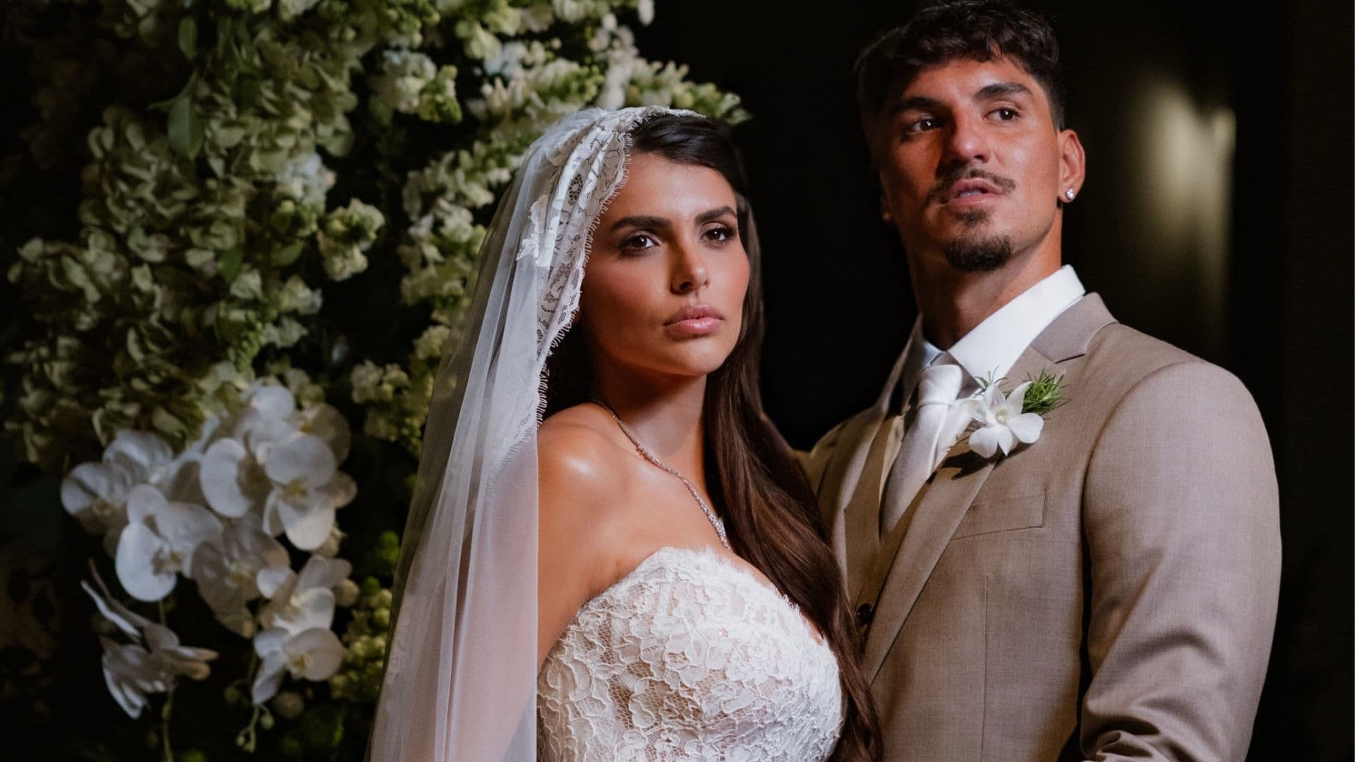 Grávidos! Nos votos de casamento, Gabriel Medina e Isabella Arantes revelam que serão papais