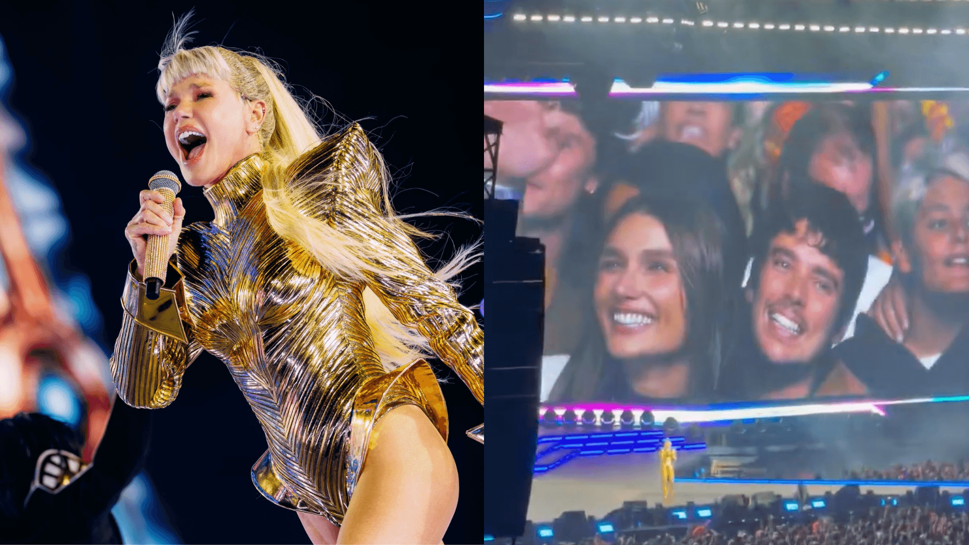 Durante show, Xuxa pede netinhos para Sasha, João Lucas, Bruna Marquezine e Shawn Mendes