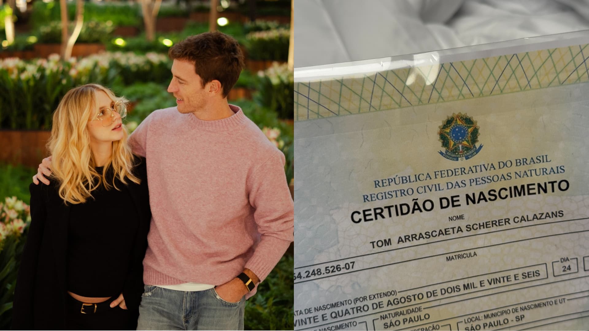 Nome inusitado em falsa certidão do filho pega Isa Scherer de surpresa: “Tom Arrascaeta”
